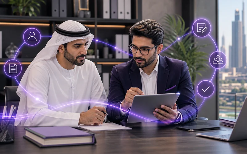 Premium notionwave editorial visual for uae pro services planning in the UAE