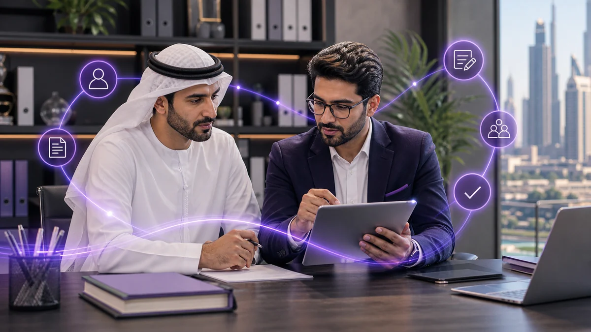 Premium notionwave editorial visual for uae pro services planning in the UAE